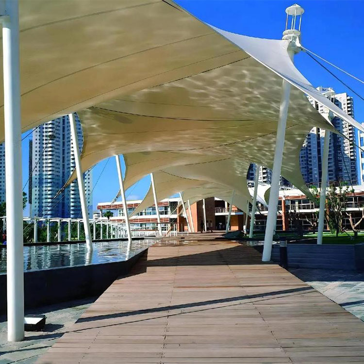 崇阳县膜结构景观棚