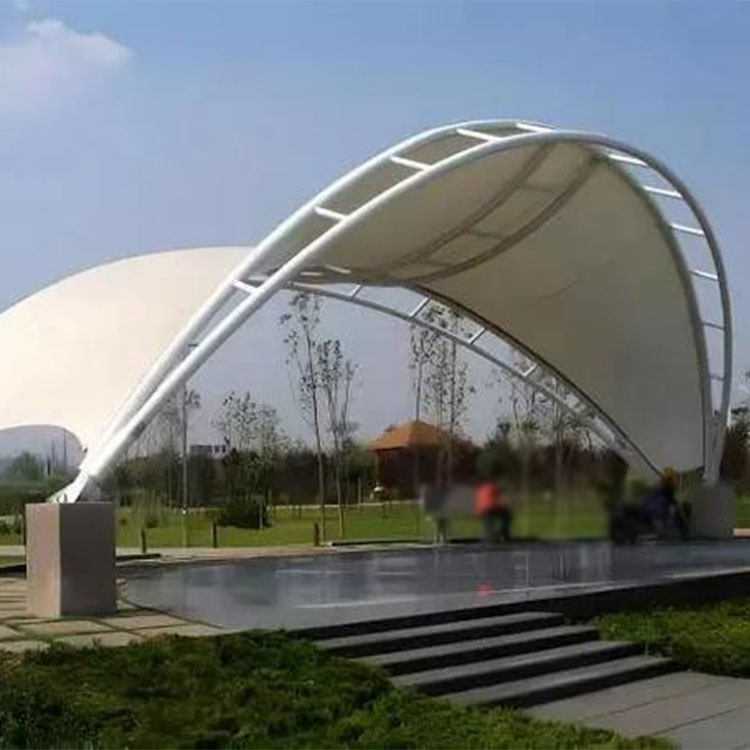 崇阳县膜结构景观棚