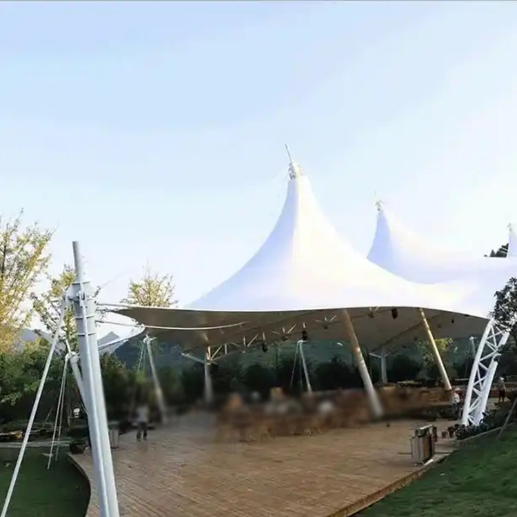 崇阳县膜结构景观棚