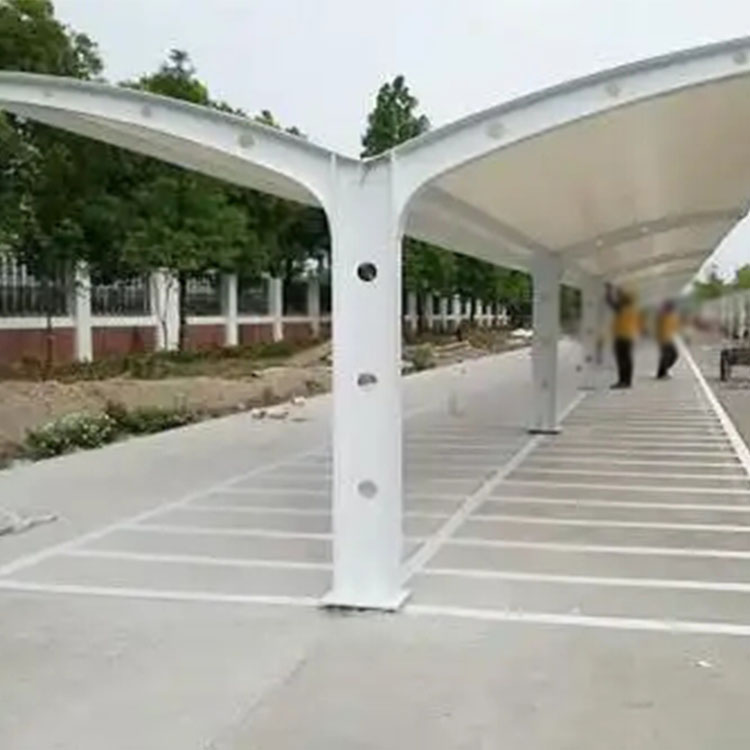 崇阳县膜结构电动车棚