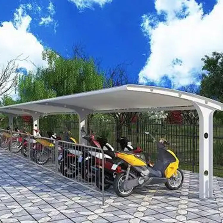 崇阳县膜结构电动车棚